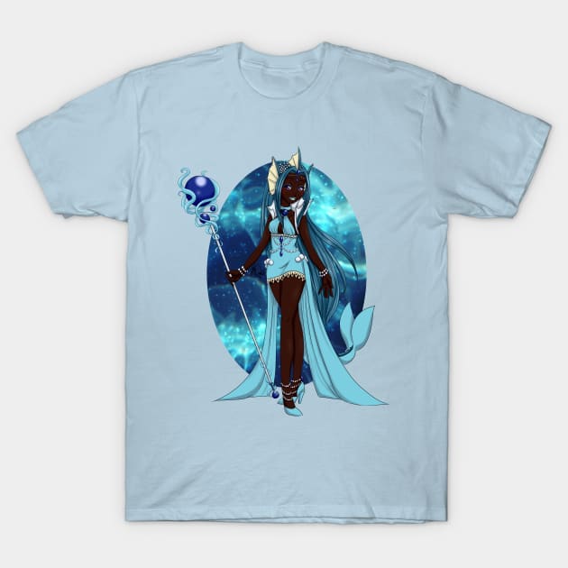 Magical Girl Dog T-Shirt by Jisu